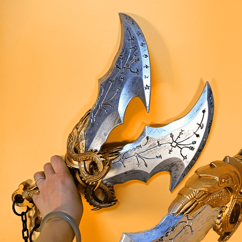 Cosplay Prop Axe - 45 cm PU Kratos Katana Damascus