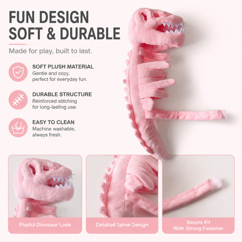 Huisdierpak met dinosauruspatr - Cosplay Prop Pattern recensie en prijs