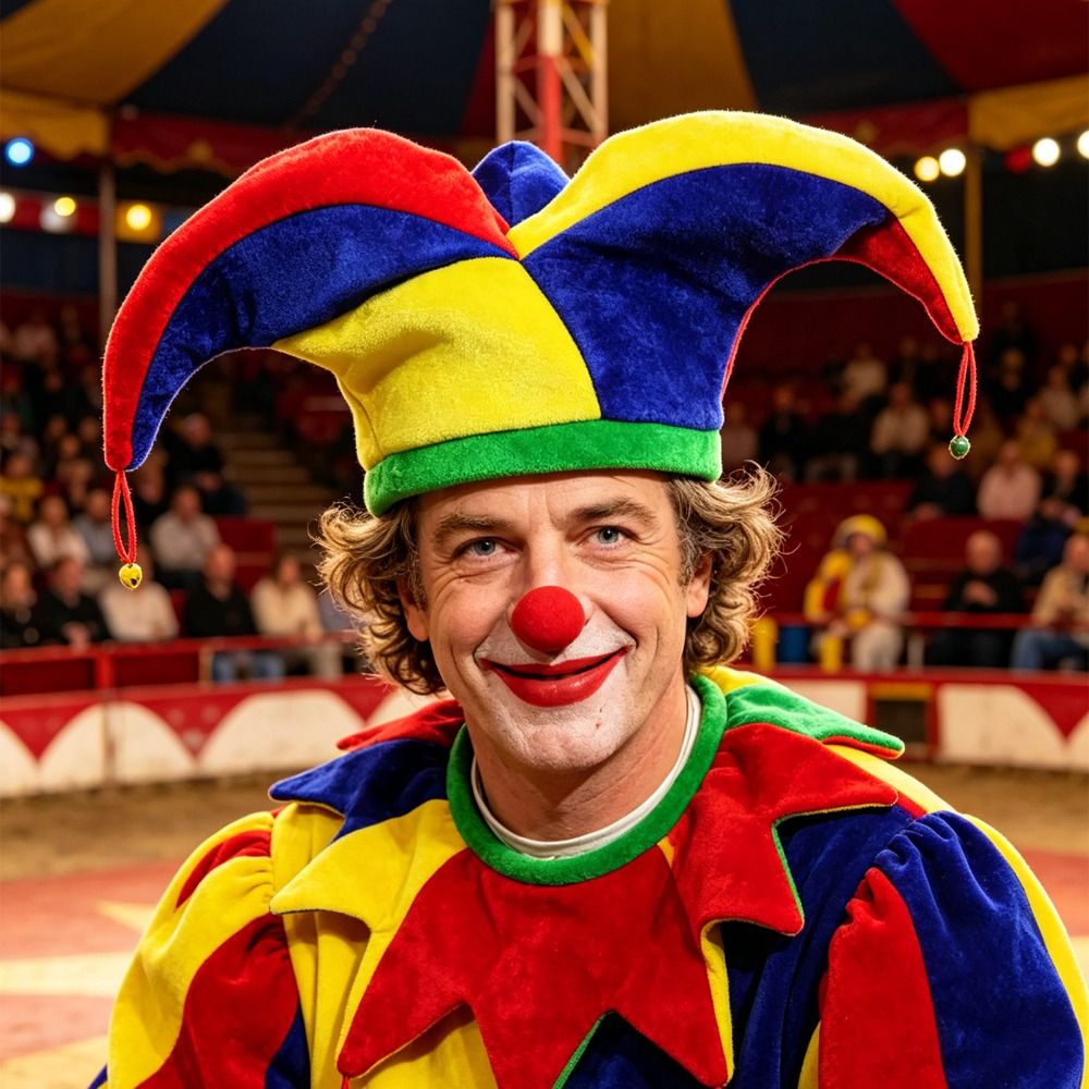 Cap Prop Veelkleurige Clownhoe - Cosplay Prop Pattern recensie en prijs